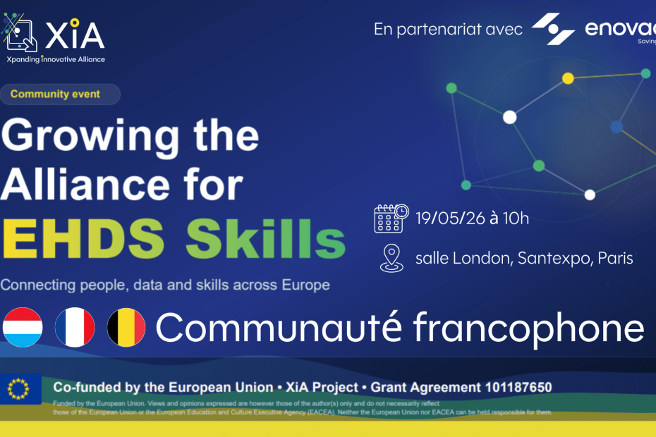 XiA Partner Session at SantExpo 2026 – Growing the Alliance for EHDS Skills with Enovacom